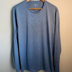 Old Navy Active Men's Grayish-Blue Long Sleeve T-shirt Size XXL‎